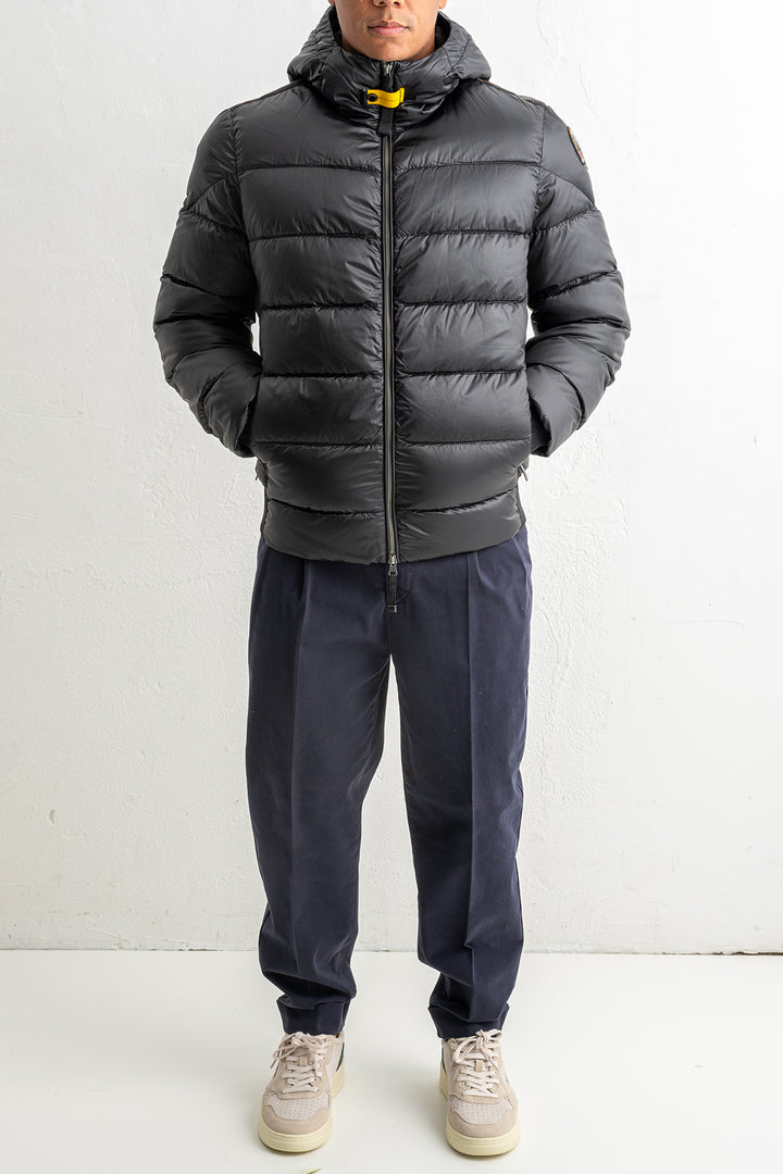 Pharrell Hooded Bomber Jacket Black