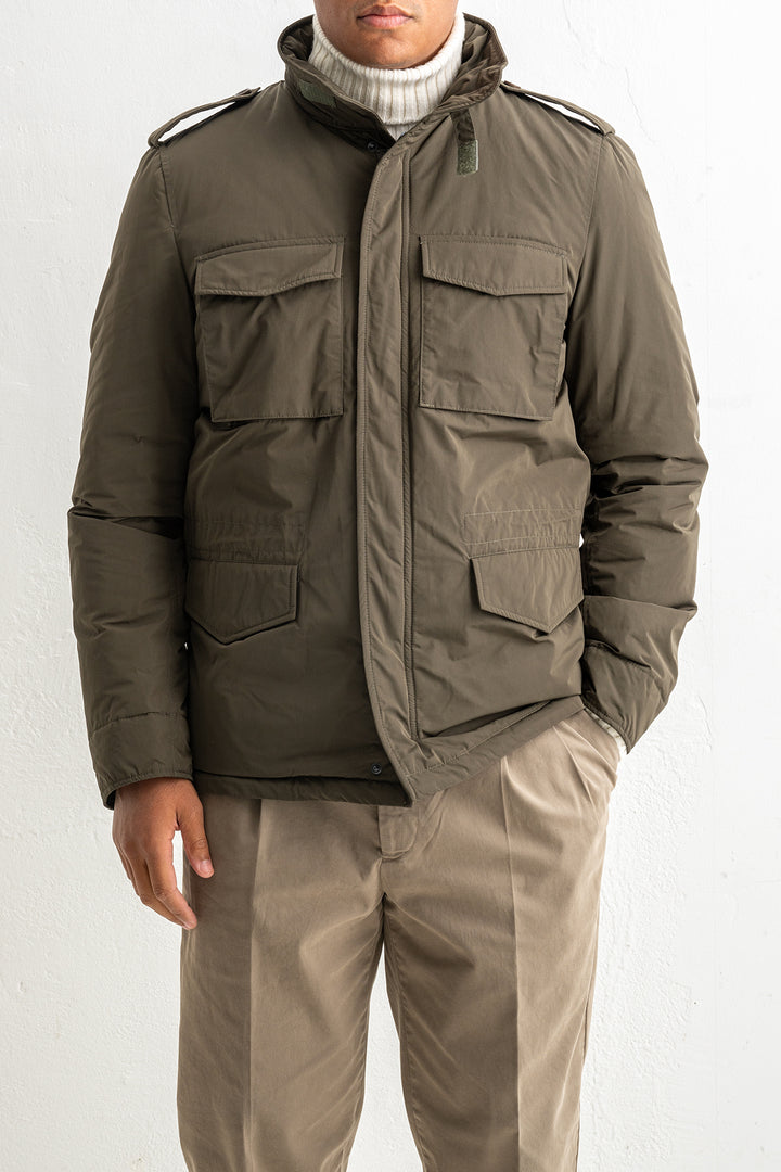 Vento Nylon Minifield Jacket Green