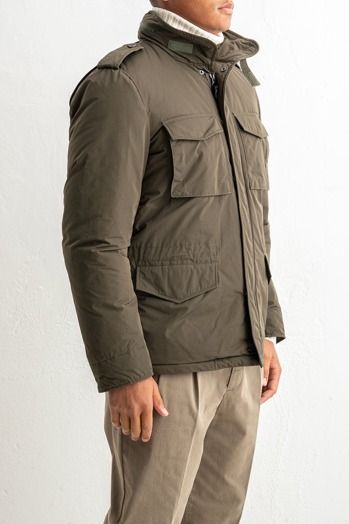 Vento Nylon Minifield Jacket Green