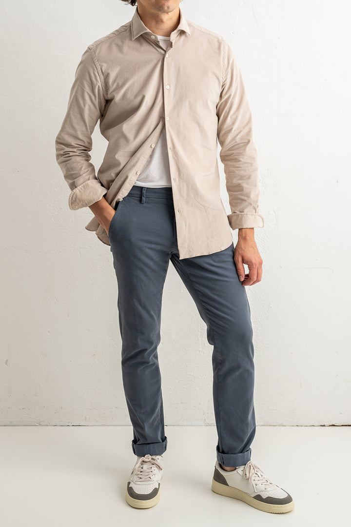 Baby Cord Shirt Beige