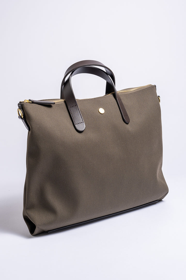 MS BRIEF ARMY/DARK BROWN