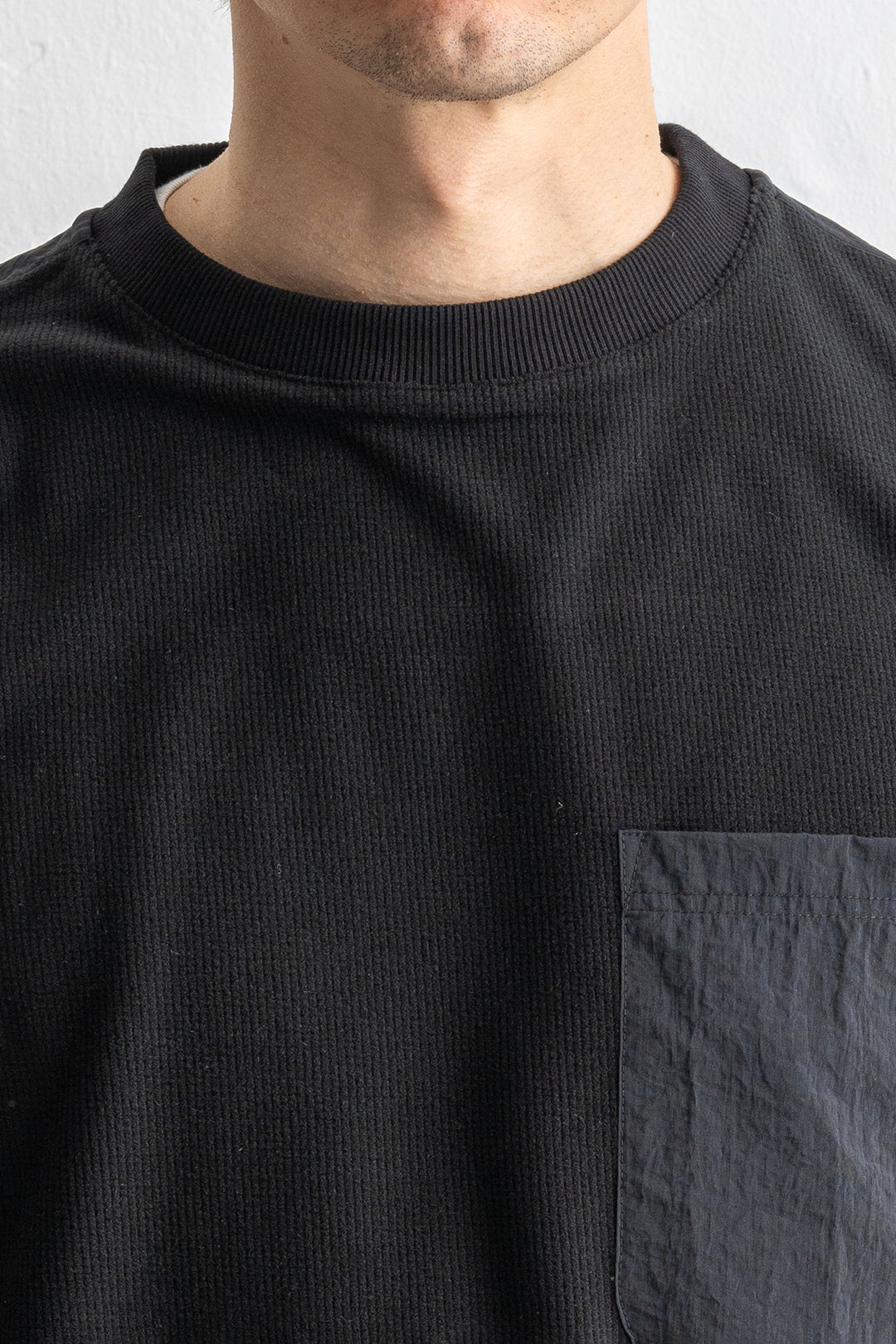 Esigna Long Sleeve Fleece T-Shirt Black