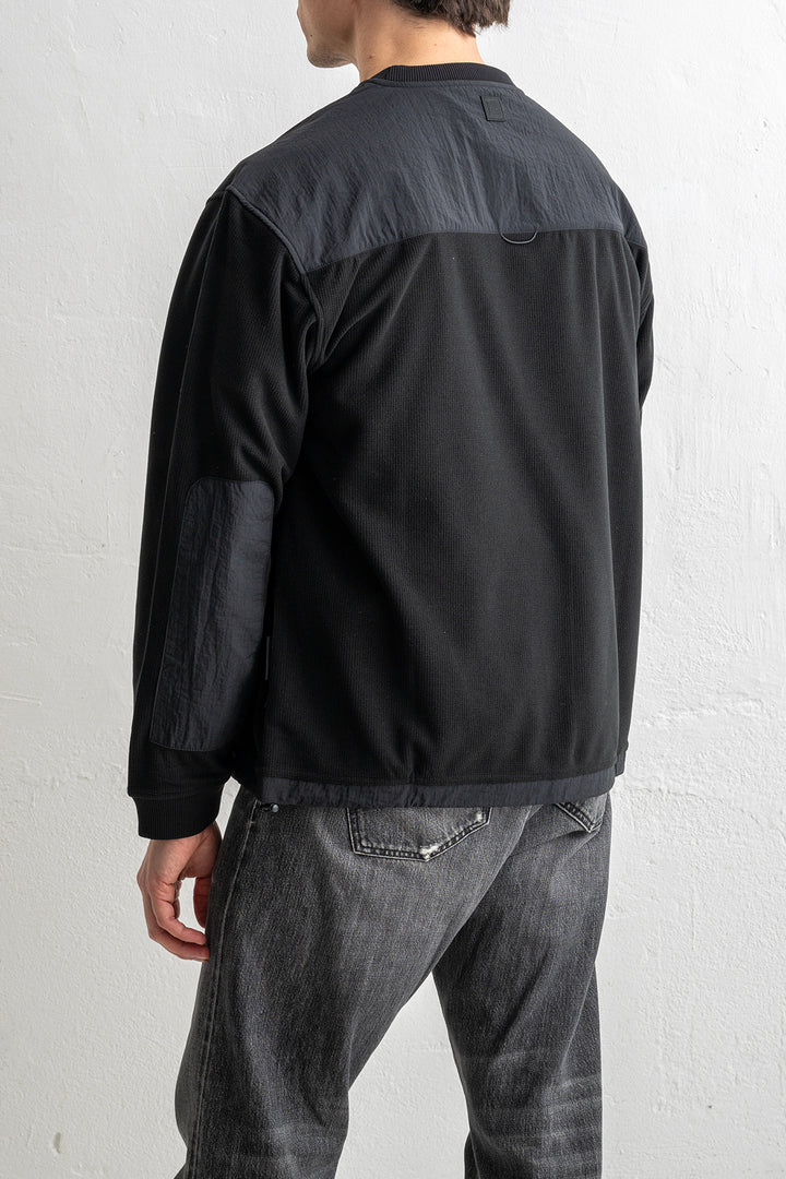 Esigna Long Sleeve Fleece T-Shirt Black