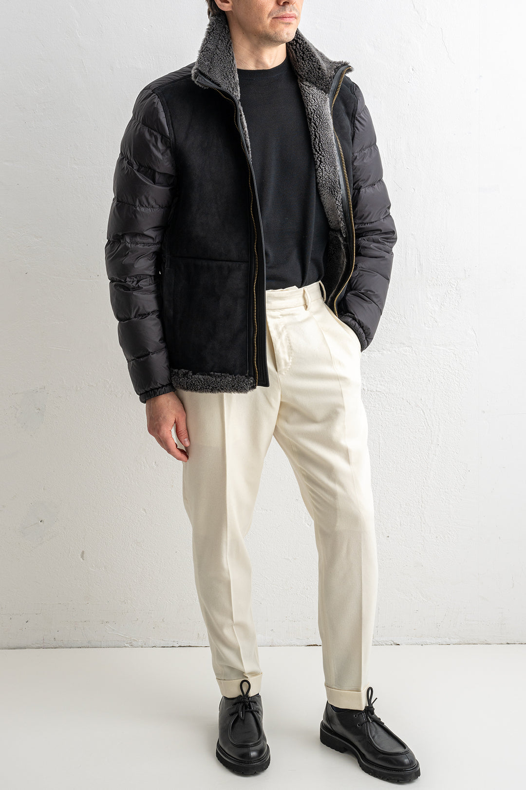 Shearling Liner Grey