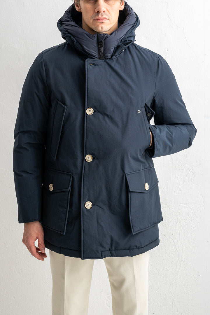 Arctic Parka Melton Blue