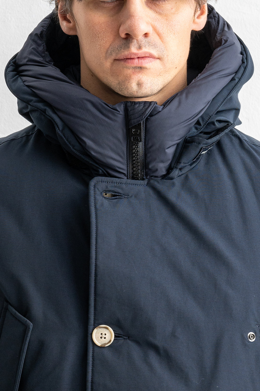 Arctic Parka Melton Blue