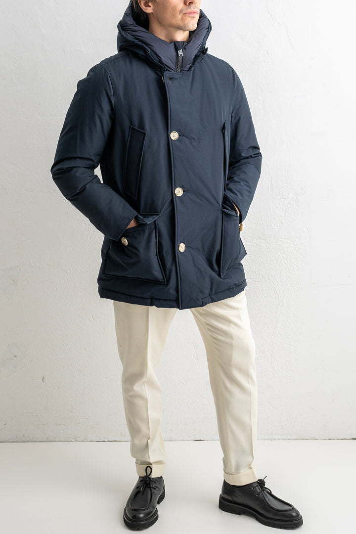 Arctic Parka Melton Blue