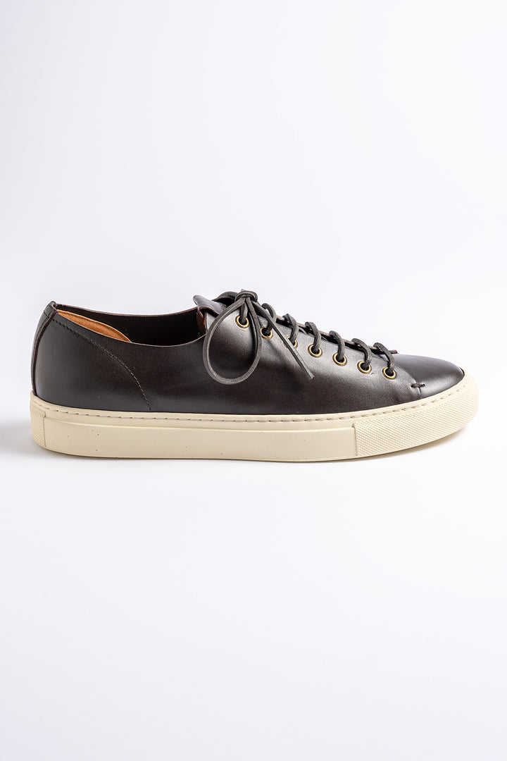 Classic Tanino Leather Sneaker Dark Brown