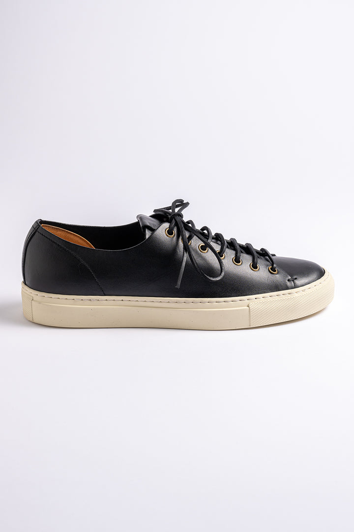 Classic Tanino Leather Sneaker Black