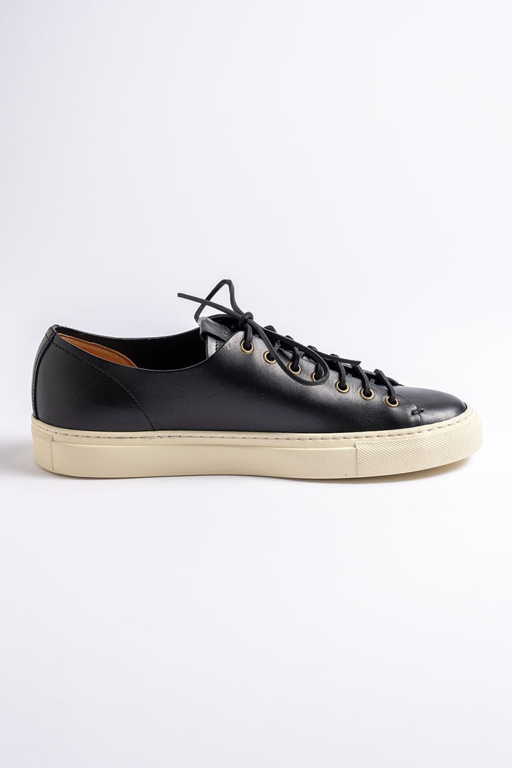 Classic Tanino Leather Sneaker Black