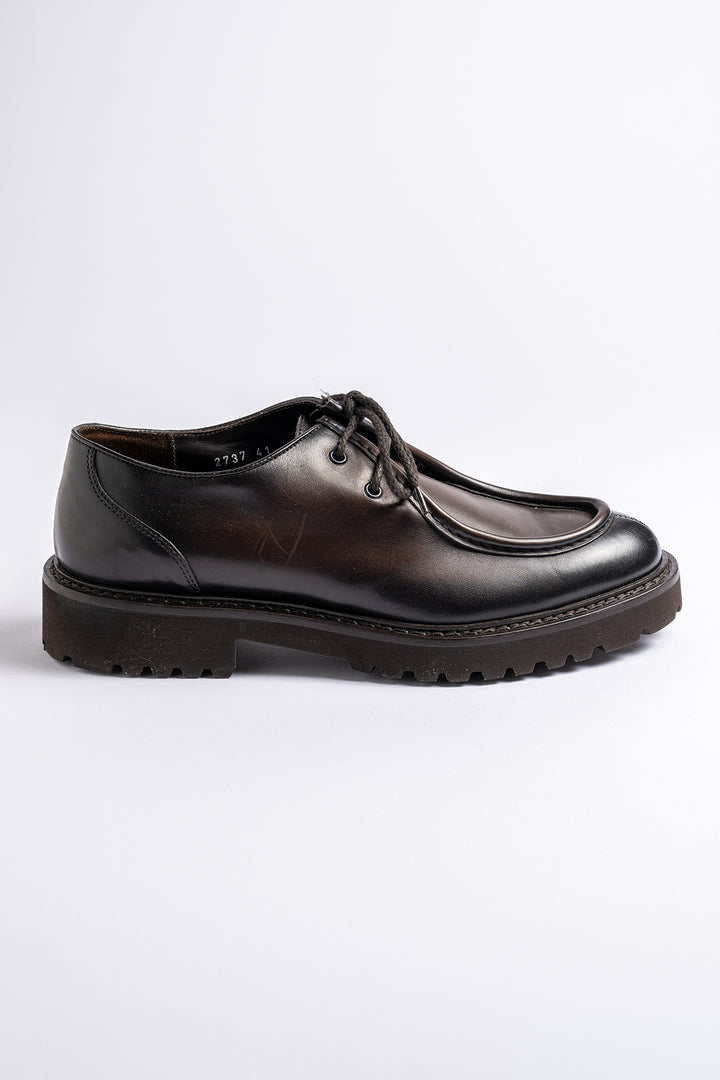 Scarpa Leather Shoe Dark Brown