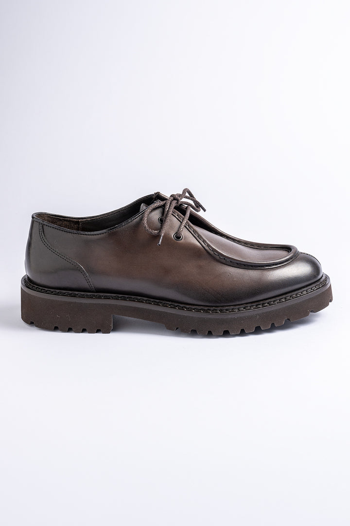 Scarpa Leather Shoe Dark Brown