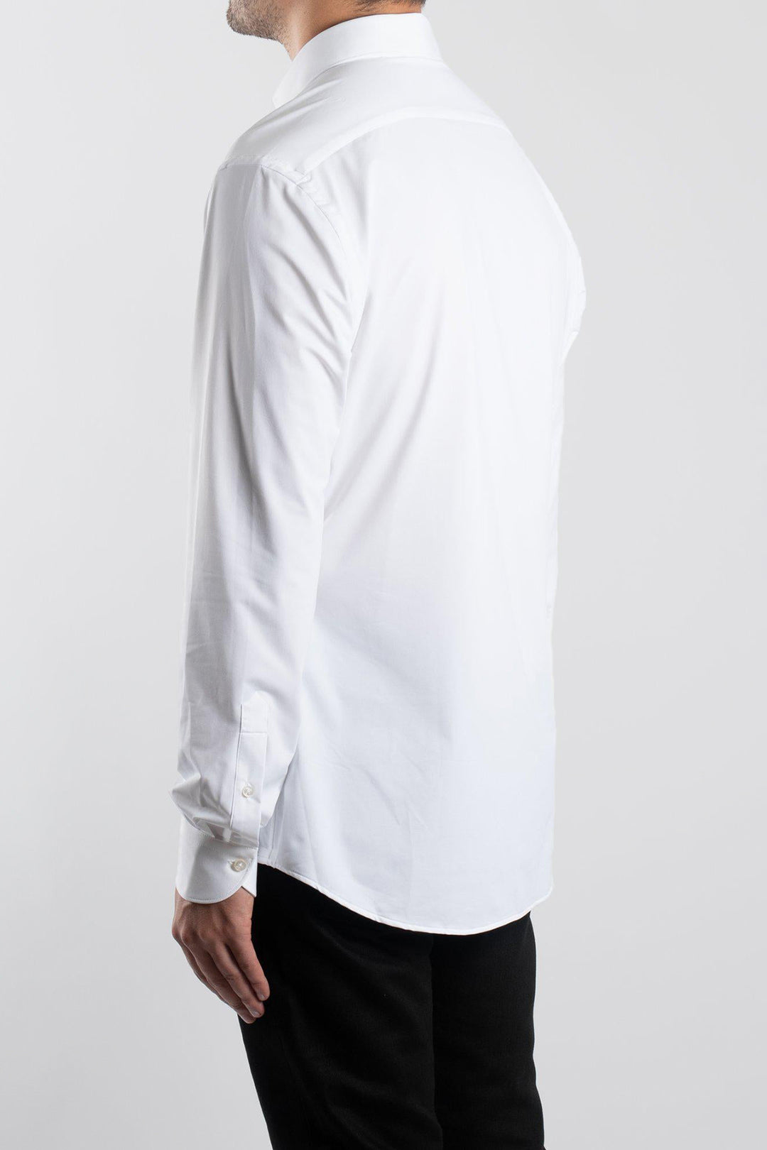 ACTIVE SOLID SHIRT 001 WHITE