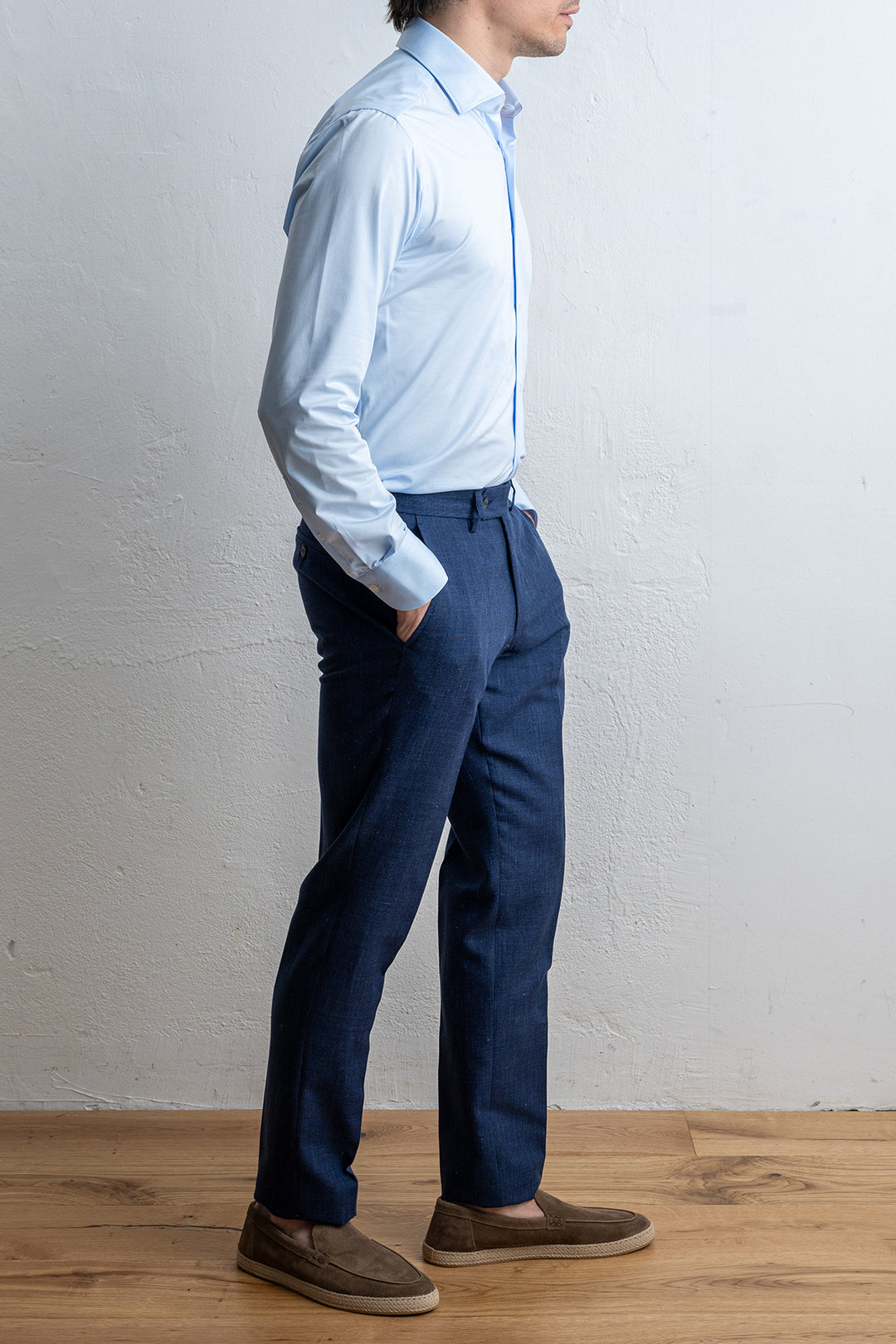 ACTIVE SOLID SHIRT 002 LIGHT BLUE