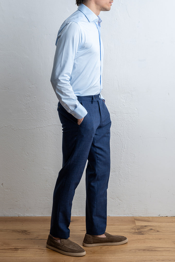 ACTIVE SOLID SHIRT 002 LIGHT BLUE