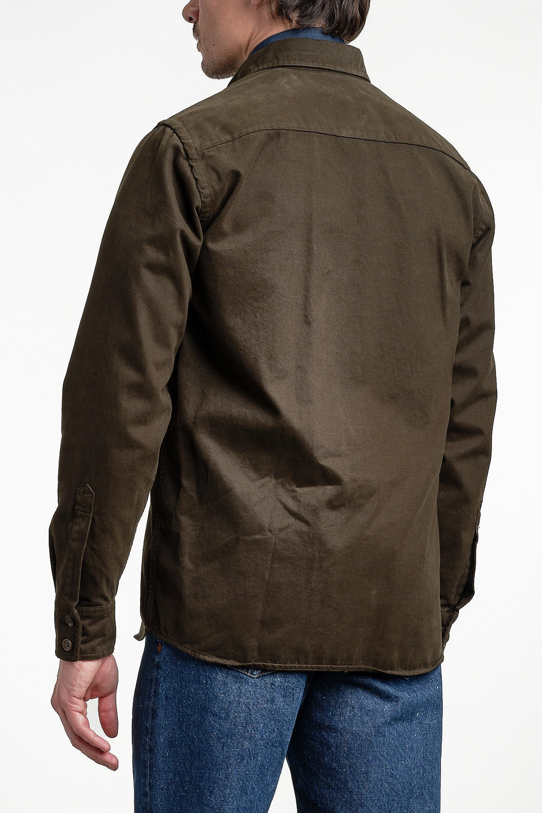 Camicia Glenn Overshirt Green – ASPESI, sidobild