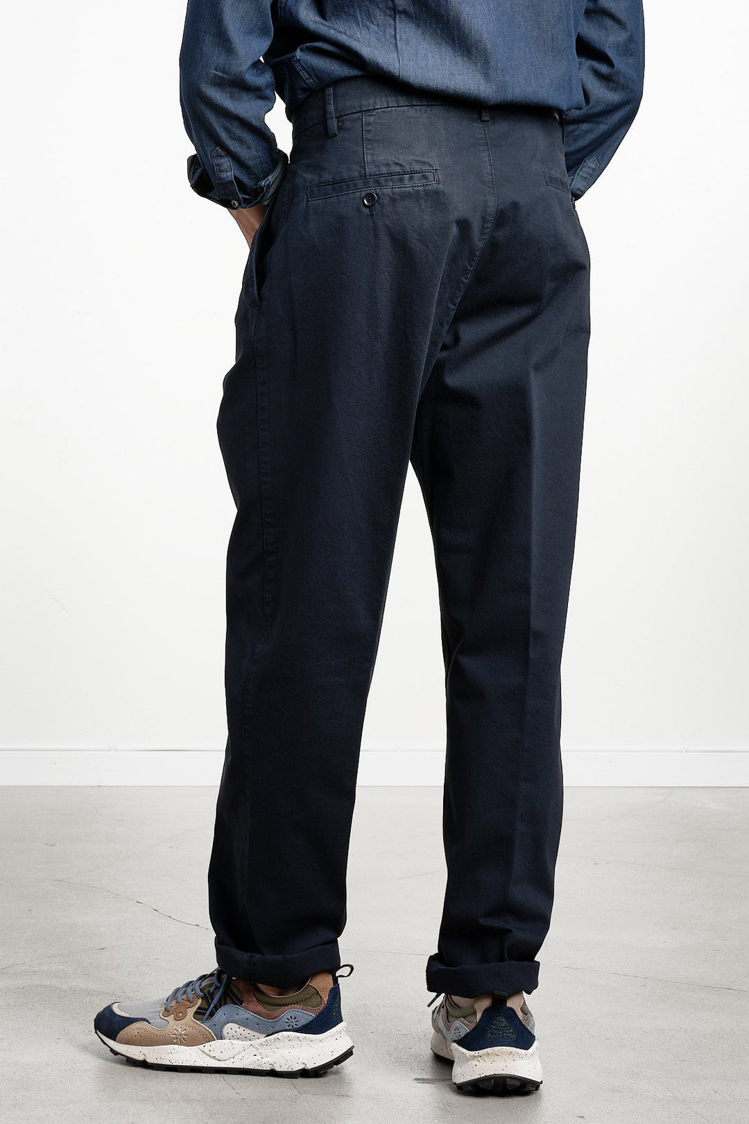 Pantalone Mono Trouser Navy – ASPESI, sidobild
