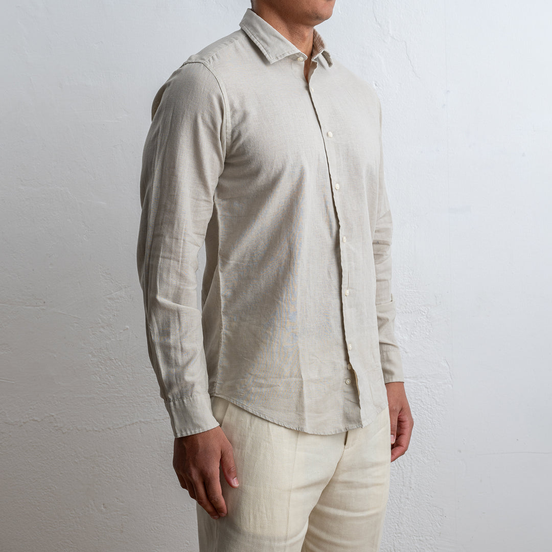 Cotton Linen Shirt SAND