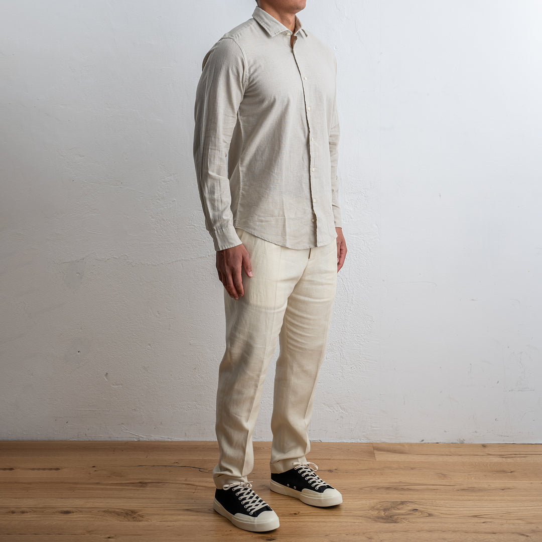 Cotton Linen Shirt SAND