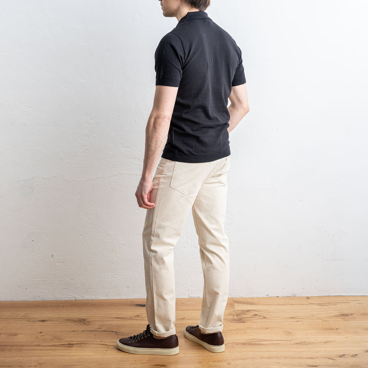 Polo Cotton Short Sleeve Black
