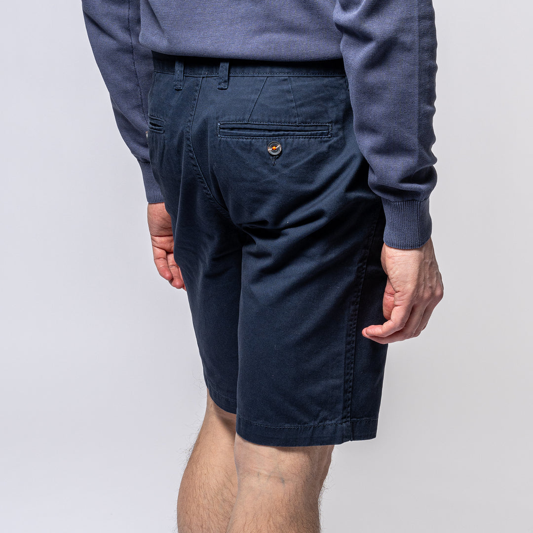 Bermuda Cotton Shorts Cobalt Blue