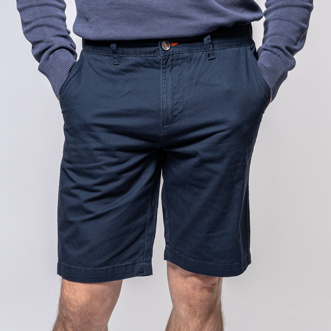 Bermuda Cotton Shorts Cobalt Blue