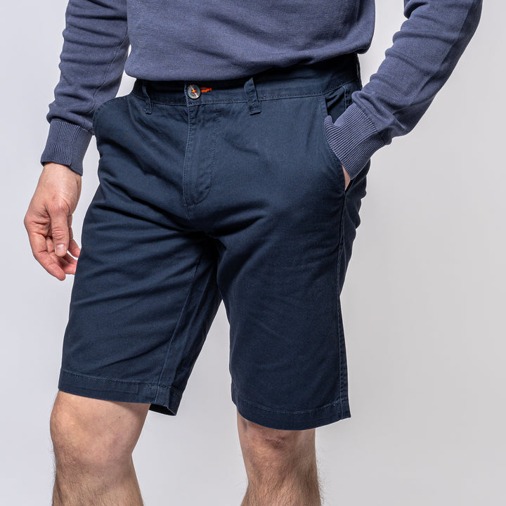 Bermuda Cotton Shorts Cobalt Blue