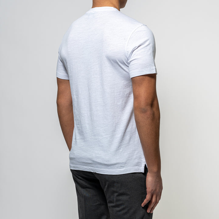 Cotton Slubwash T-Shirt WHITE