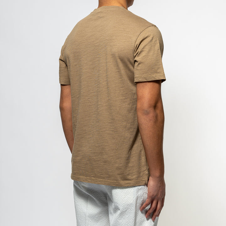 Cotton Slubwash T-Shirt COLONIALE