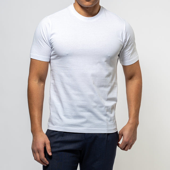 Cotton Jersey T-Shirt WHITE