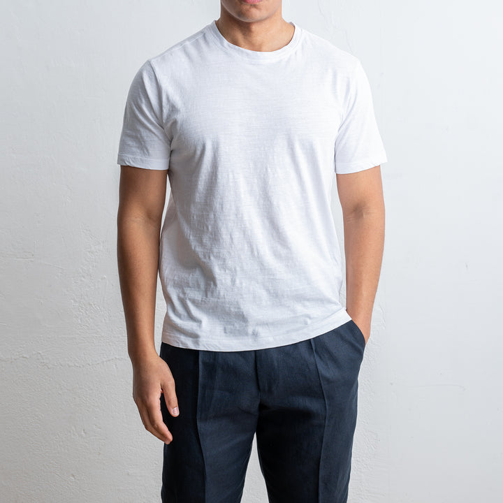 Cotton Slubwash T-shirt White