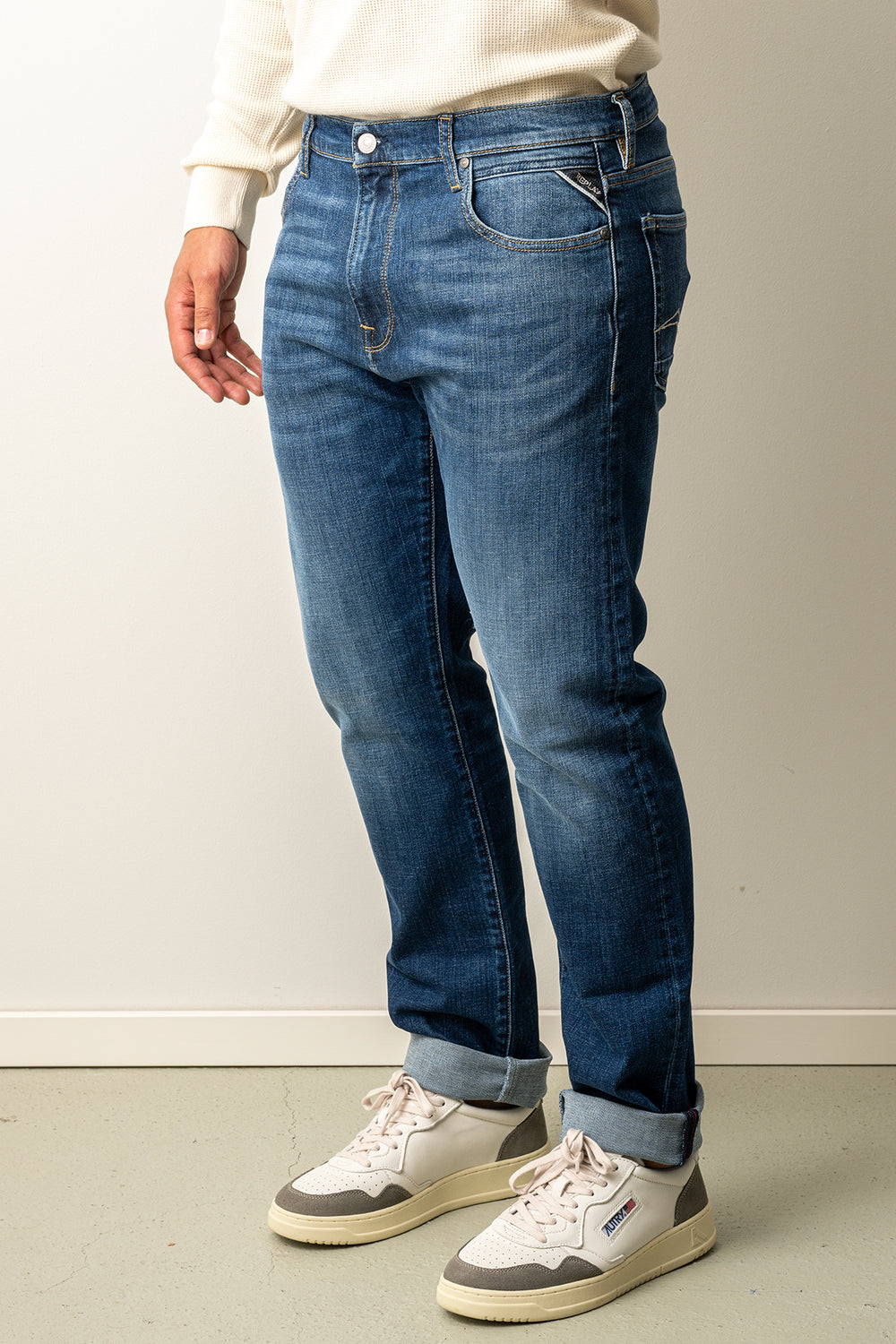 Aideen Dark Wash Jeans Dark Blue