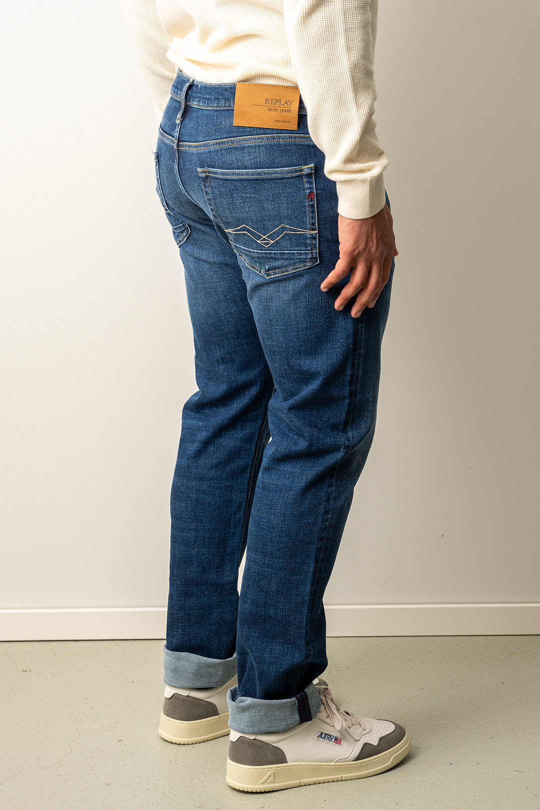 Aideen Dark Wash Jeans Dark Blue
