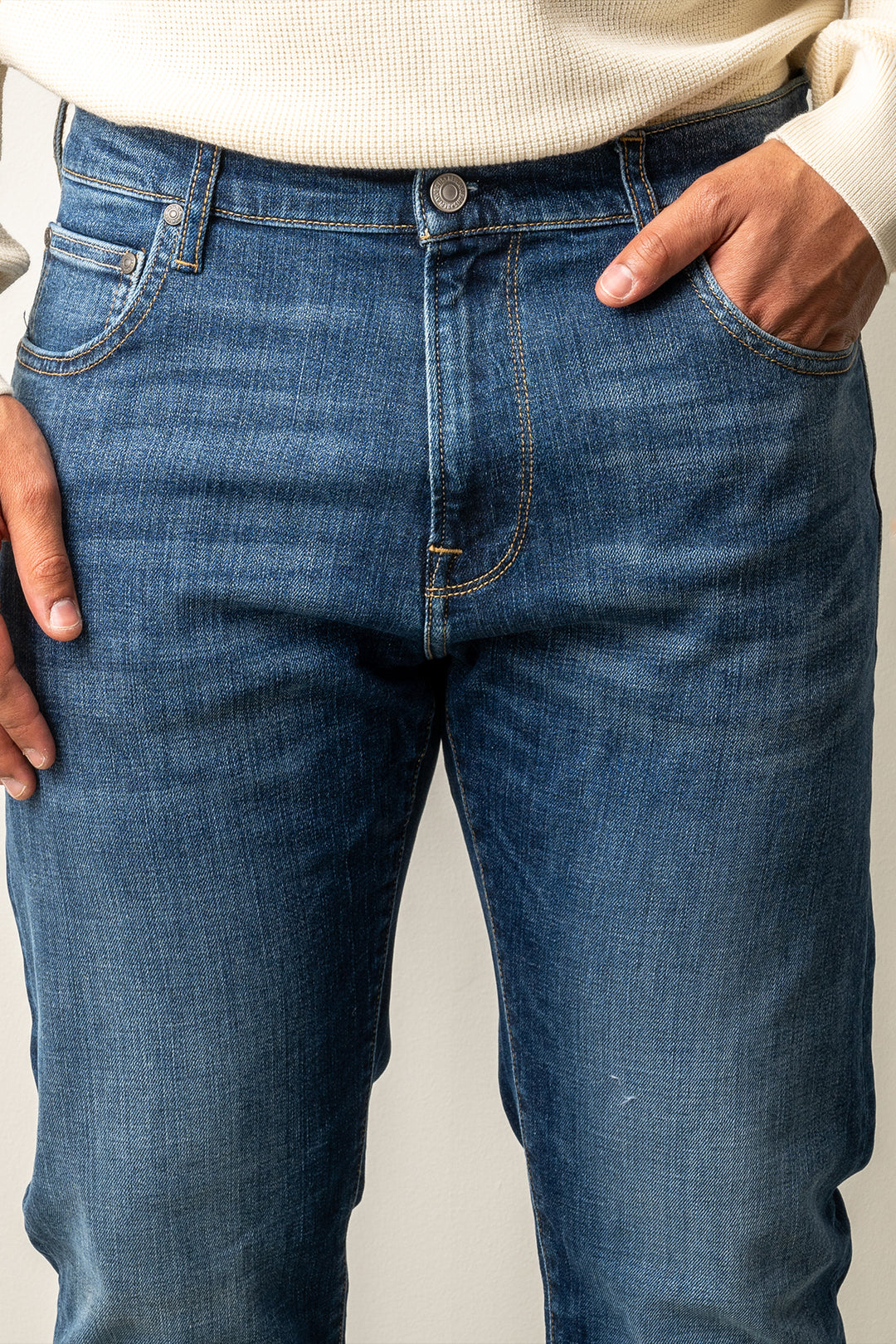 Aideen Dark Wash Jeans Dark Blue