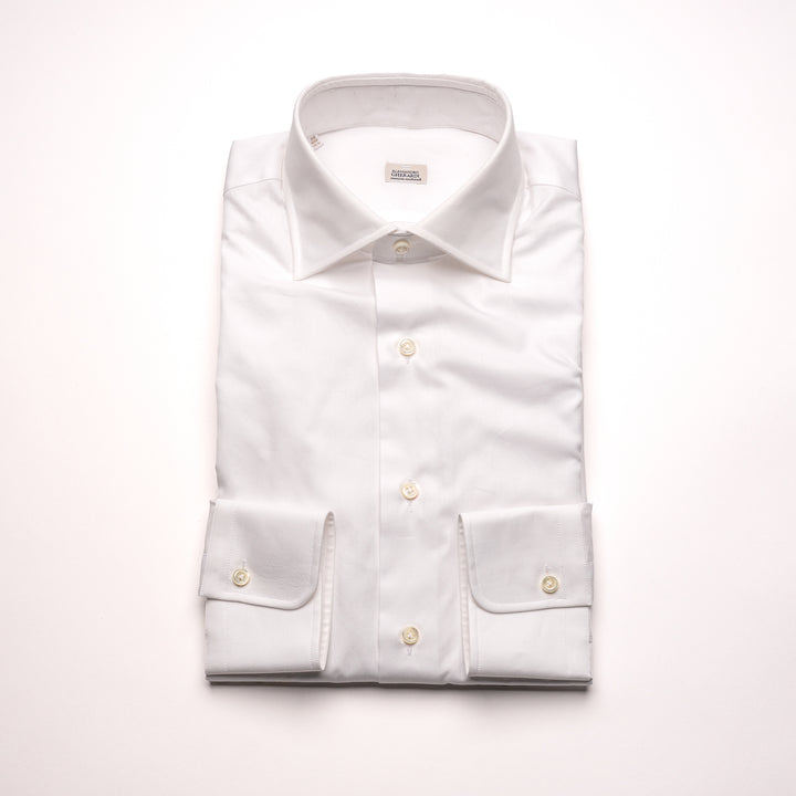 Cotton Twill Regular Fit White