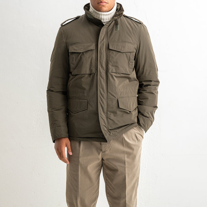Vento Nylon Minifield Jacket Green