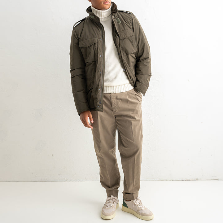 Vento Nylon Minifield Jacket Green