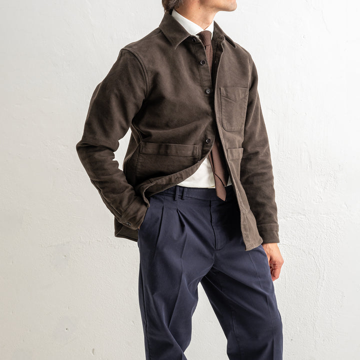 Moleskin UT Overshirt Brown
