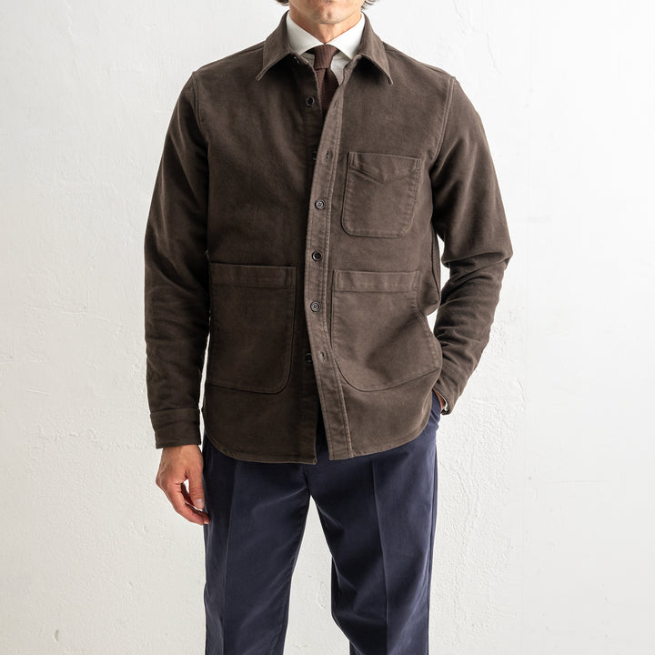 Moleskin UT Overshirt Brown