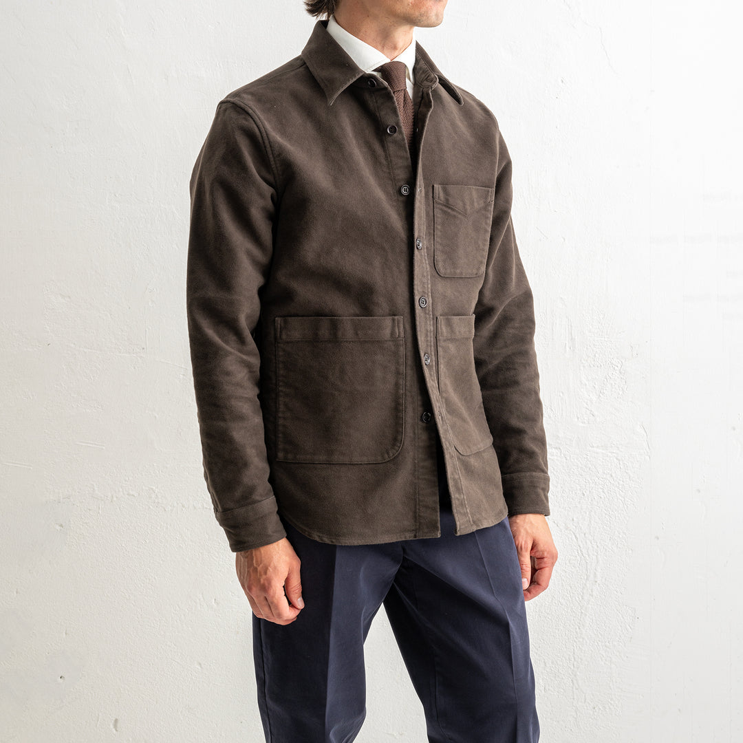 Moleskin UT Overshirt Brown