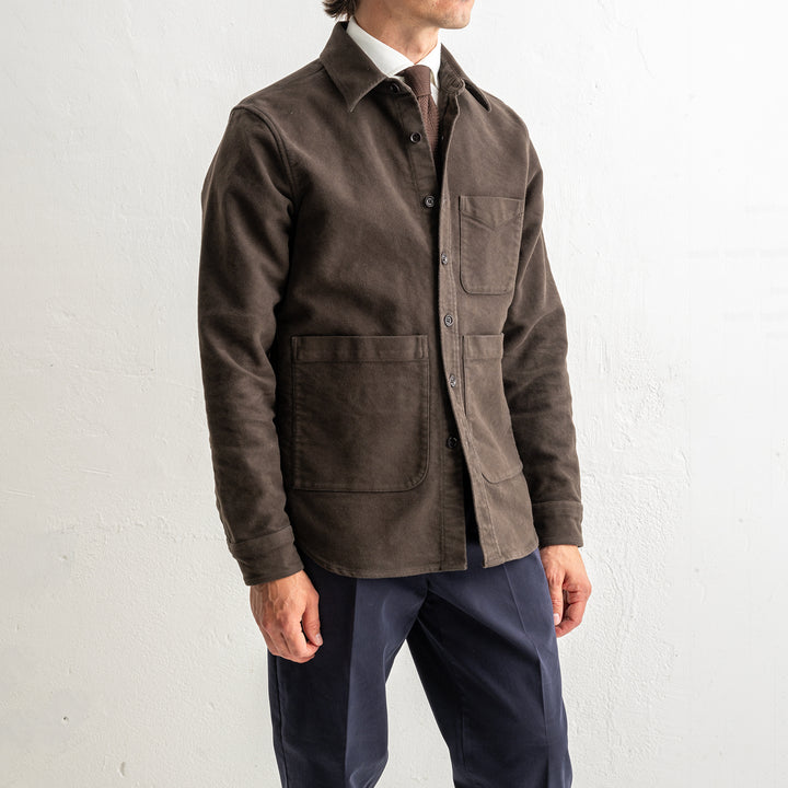 Moleskin UT Overshirt Brown