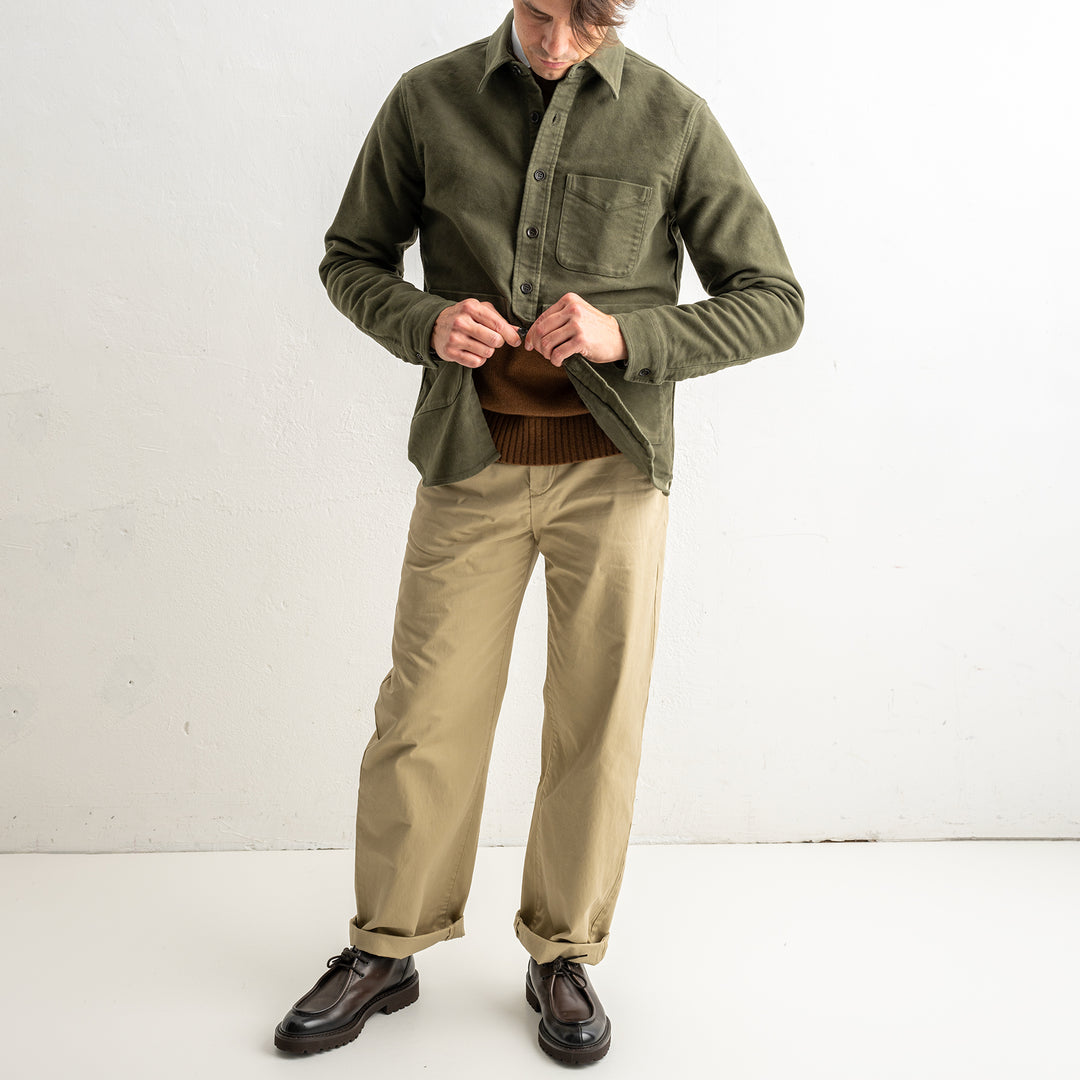 Moleskin UT Overshirt Green