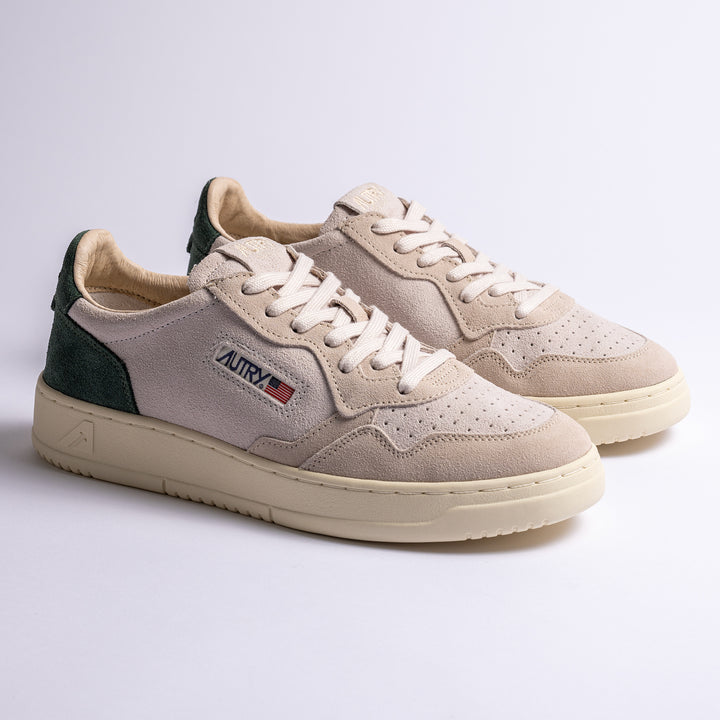 Medalist Tric Suede Sneaker Sand/Green