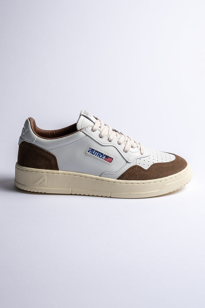Medalist Low Man Softleather/Suede White/Tundra