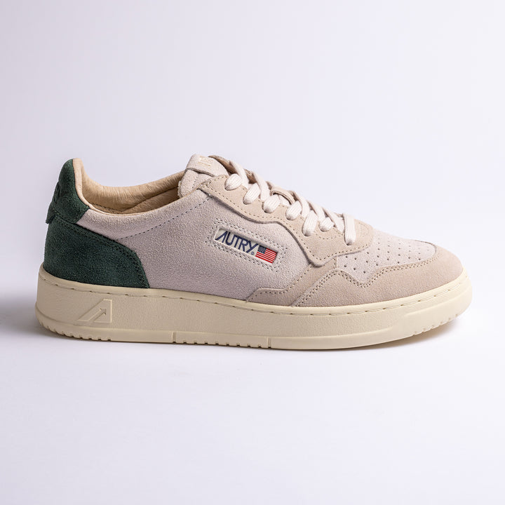 Medalist Tric Suede Sneaker Sand/Green