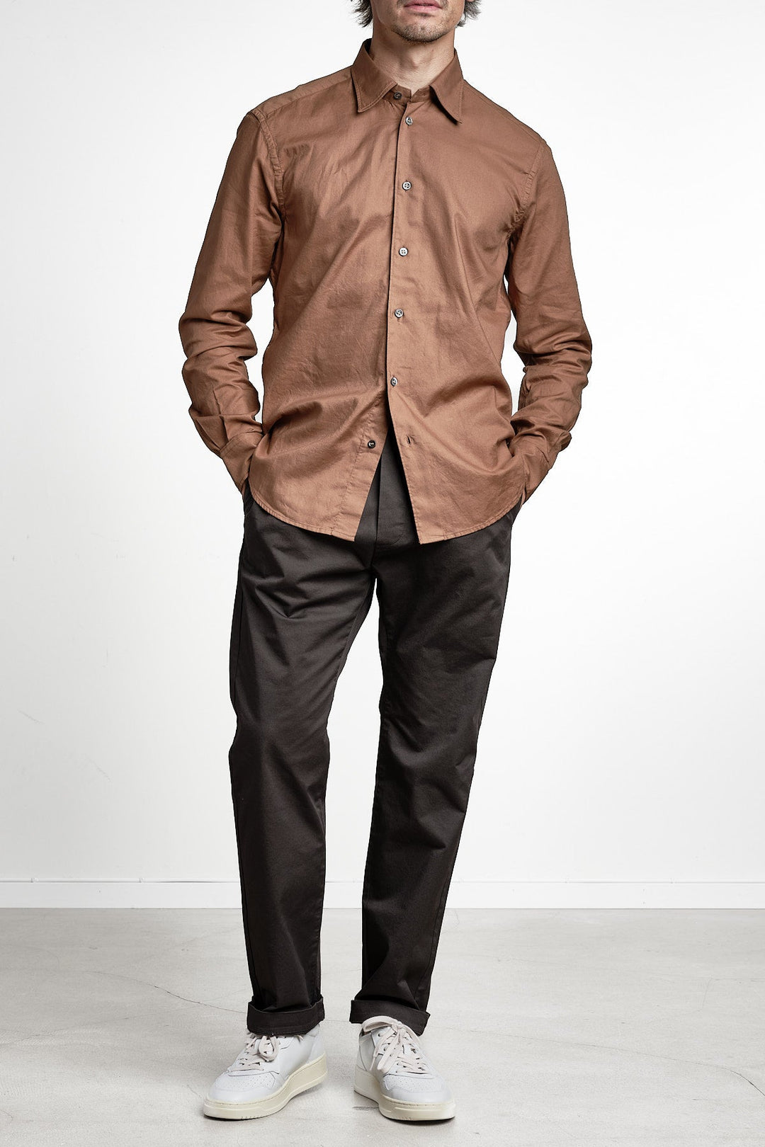 Camicia Maridola Copper – Barena, detaljbild