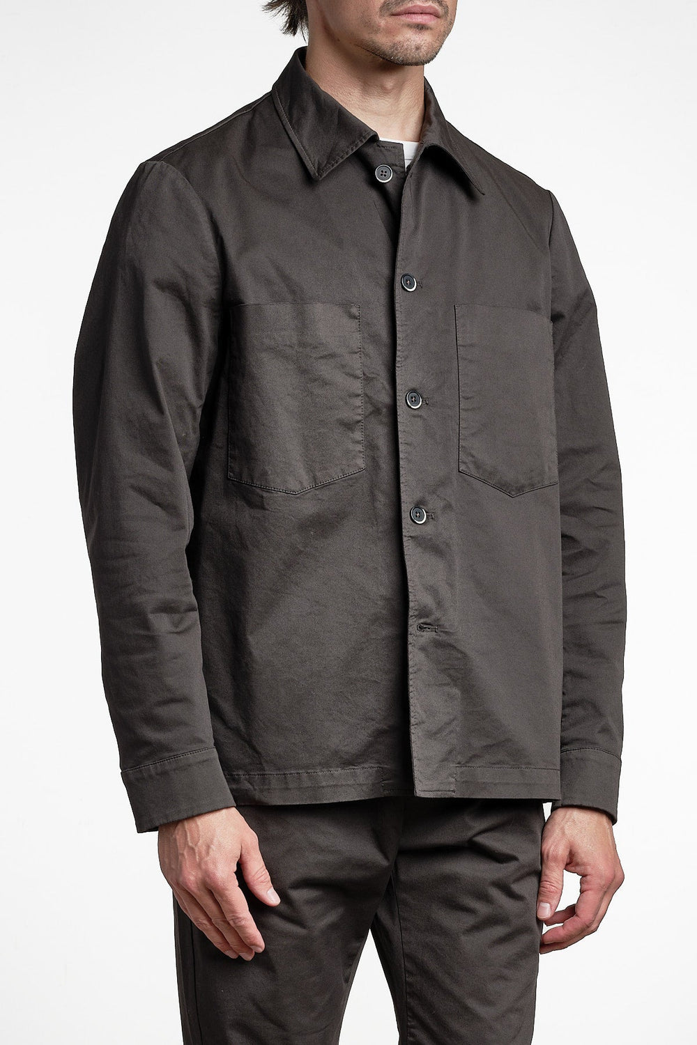 Overshirt Fio Dark Brown – Barena, bakifrån