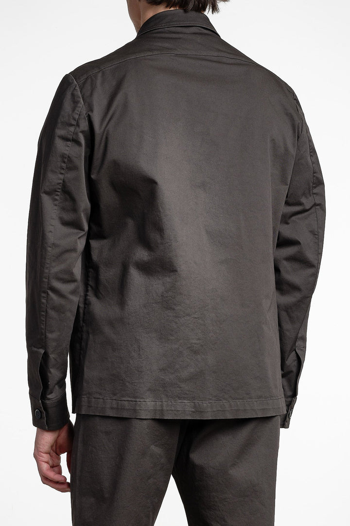 Overshirt Fio Dark Brown – Barena, från sidan