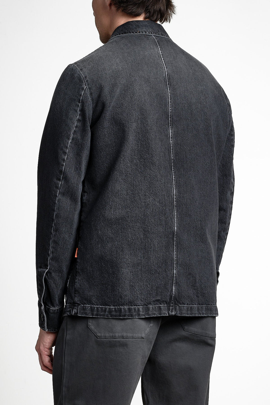 Overshirt Orno Stone – Barena, från sidan