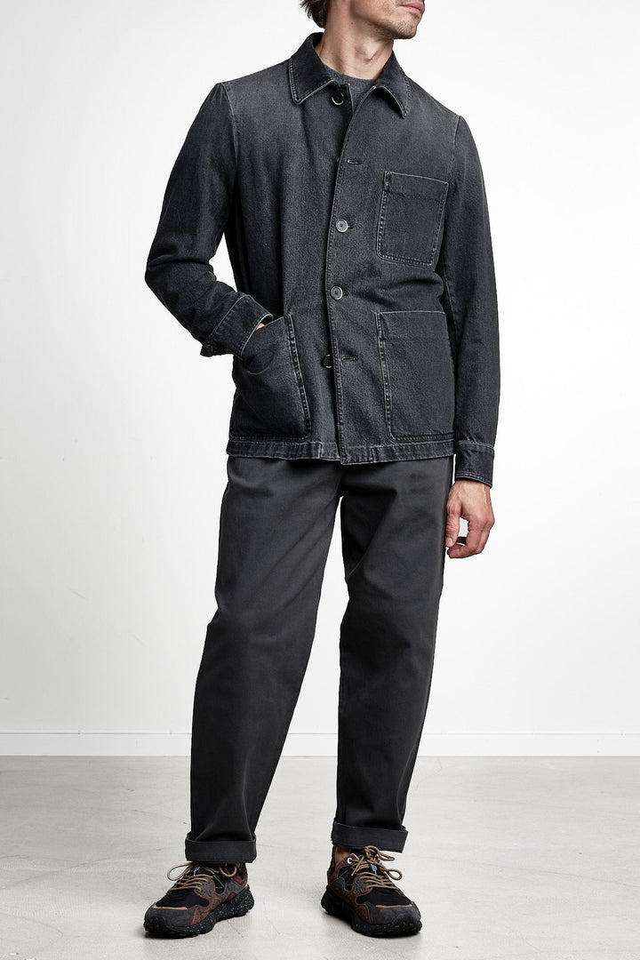 Overshirt Orno Stone – Barena, detaljbild